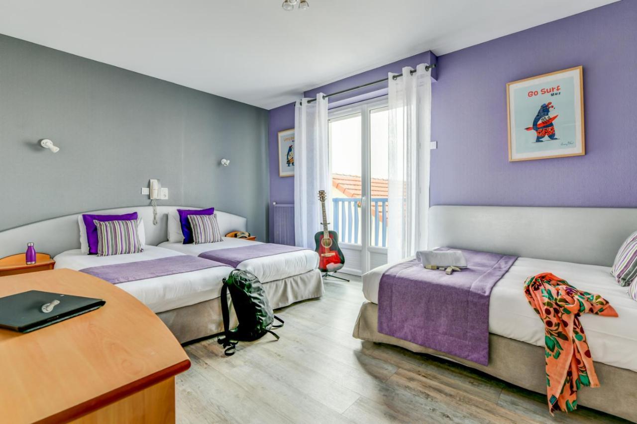 Logis Hotel De France Mimizan-Plage Luaran gambar